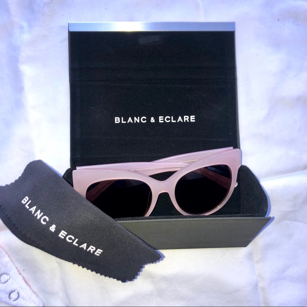Blanc & Eclare Sunglasses Paris Pink NEW